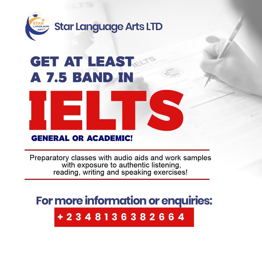 IELTS coaching class session